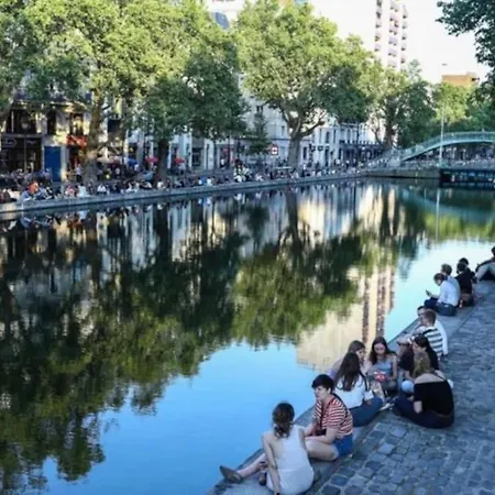 10e Sainte Marthe Canal Saint Martin 23sq Apartment