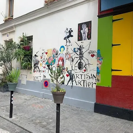 10e Sainte Marthe Canal Saint Martin 23m2 アパート *