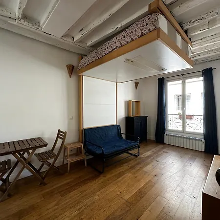 アパート 10e Sainte Marthe Canal Saint Martin 23m2 *