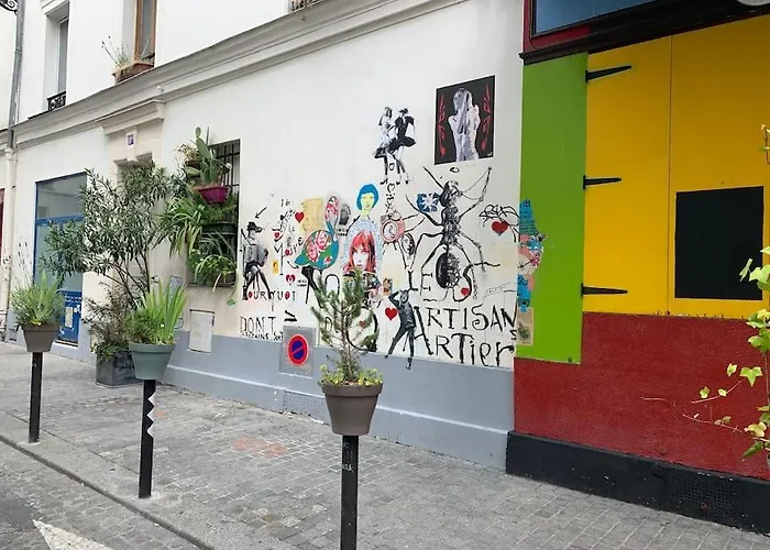 10e Sainte Marthe Canal Saint Martin 23m2 アパート *